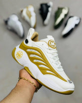 Fashion Sneakers - Mustard